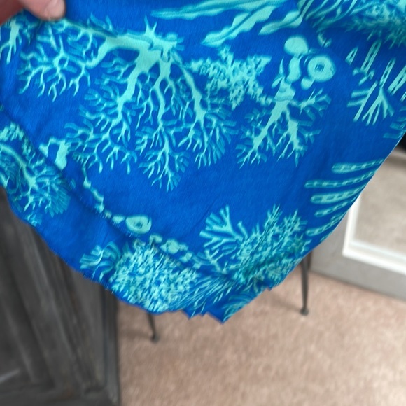 🔥NWT🔥- GORGEOUS pineapples ladies summer dress or coverup size small - Picture 8 of 13